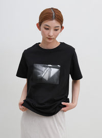 オリジナルフォトプリントTシャツ