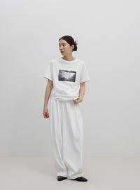 オリジナルフォトプリントTシャツ