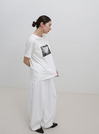 オリジナルフォトプリントTシャツ