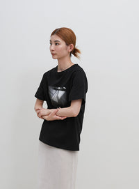 オリジナルフォトプリントTシャツ