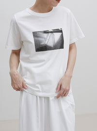 オリジナルフォトプリントTシャツ