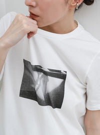 オリジナルフォトプリントTシャツ