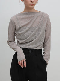 スラブシアードレープトップス