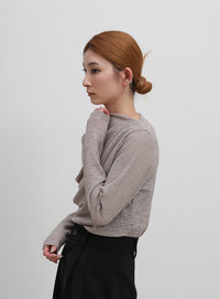 スラブシアードレープトップス