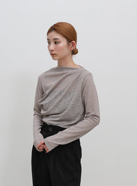 スラブシアードレープトップス