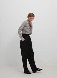 スラブシアードレープトップス