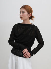 スラブシアードレープトップス