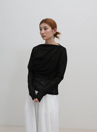 スラブシアードレープトップス