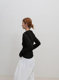 スラブシアードレープトップス