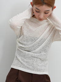 スラブシアードレープトップス