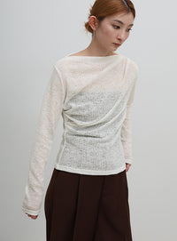 スラブシアードレープトップス