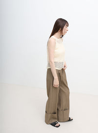 メッシュアメスリタンクトップ