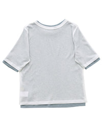 シアーテレコレイヤードＴシャツ