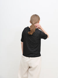 シアーテレコレイヤードＴシャツ