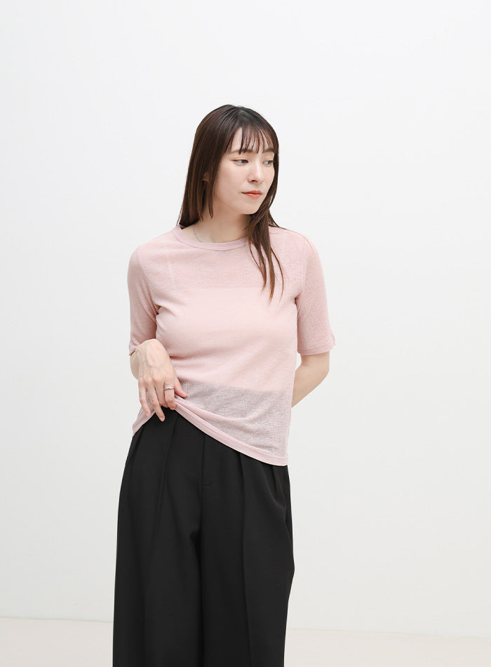 シアーテレコレイヤードTシャツ – SELECT MOCA
