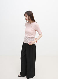 シアーテレコレイヤードＴシャツ