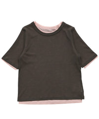 シアーテレコレイヤードＴシャツ