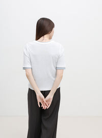 シアーテレコレイヤードＴシャツ