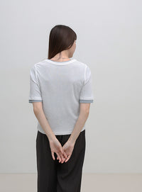 シアーテレコレイヤードＴシャツ