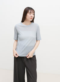 シアーテレコレイヤードＴシャツ