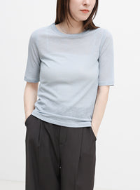 シアーテレコレイヤードＴシャツ
