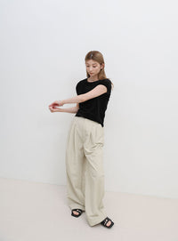 ベロアミニスリーブＴシャツ