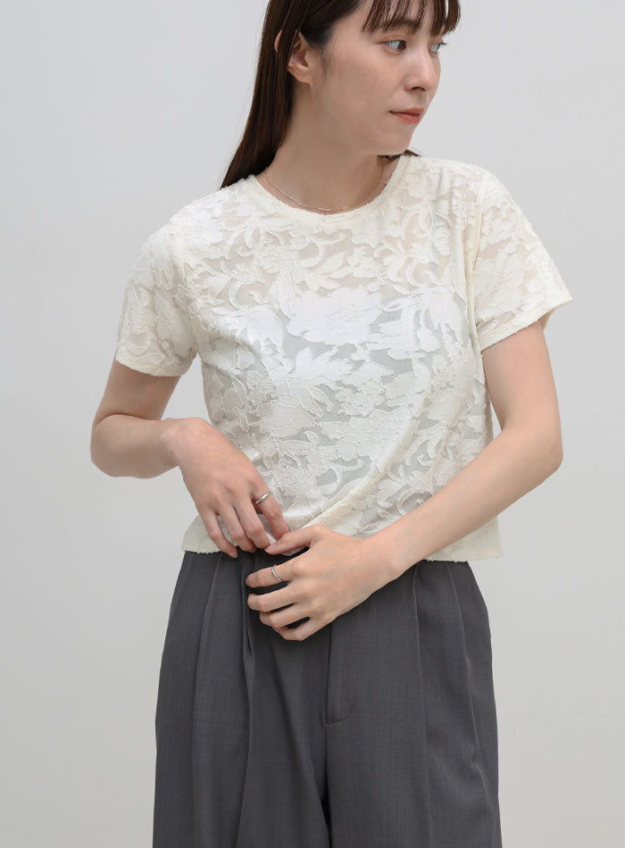 フラワーデザインシアートップス – SELECT MOCA
