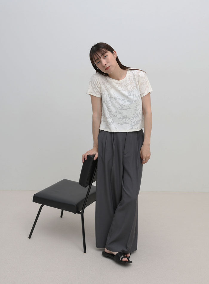 フラワーデザインシアートップス – SELECT MOCA
