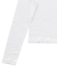 シアーテレコリブロングTシャツ
