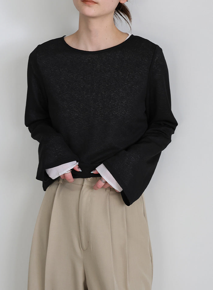 2WAYリボンスラブシアートップス – SELECT MOCA