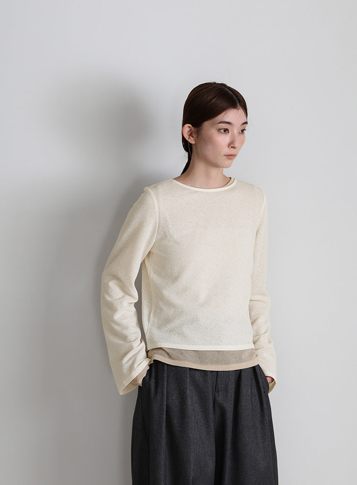 2WAYリボンスラブシアートップス – SELECT MOCA