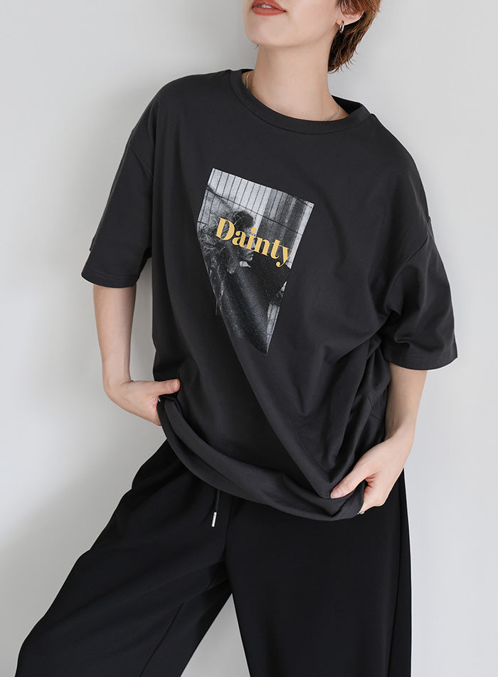 オーバーサイズオリジナルプリントTシャツ – SELECT MOCA