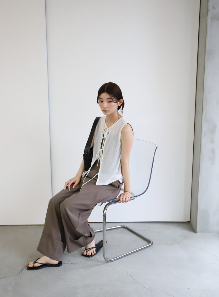 2WAYリボンノースリーブトップス – SELECT MOCA