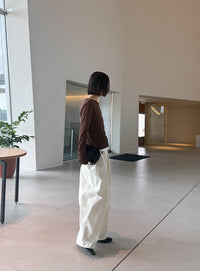 2WAYツイストシアーテレコトップス【by SON】