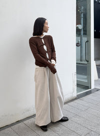 2WAYツイストシアーテレコトップス【by SON】