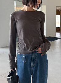 2WAYツイストシアーテレコトップス【by SON】