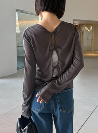 2WAYツイストシアーテレコトップス【by SON】