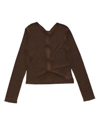 2WAYツイストシアーテレコトップス【by SON】