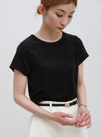 【8色展開】【2サイズ展開】べーシックパイルTシャツ
