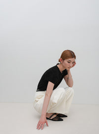 【8色展開】【2サイズ展開】べーシックパイルTシャツ