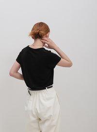 【8色展開】【2サイズ展開】べーシックパイルTシャツ