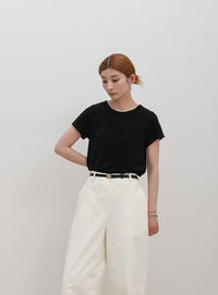 【8色展開】【2サイズ展開】べーシックパイルTシャツ