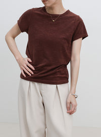 【8色展開】【2サイズ展開】べーシックパイルTシャツ
