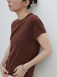 【8色展開】【2サイズ展開】べーシックパイルTシャツ