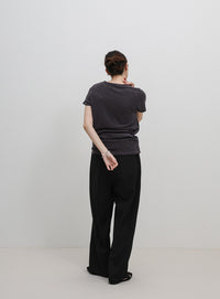 【8色展開】【2サイズ展開】べーシックパイルTシャツ