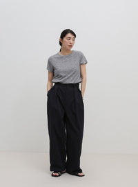 【8色展開】【2サイズ展開】べーシックパイルTシャツ
