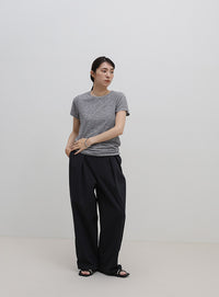 【8色展開】【2サイズ展開】べーシックパイルTシャツ