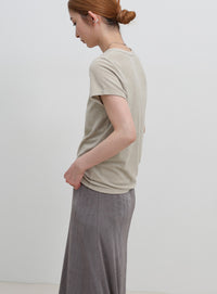 【8色展開】【2サイズ展開】べーシックパイルTシャツ