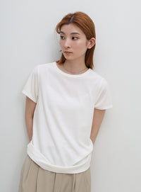 【8色展開】【2サイズ展開】べーシックパイルTシャツ