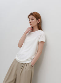 【8色展開】【2サイズ展開】べーシックパイルTシャツ